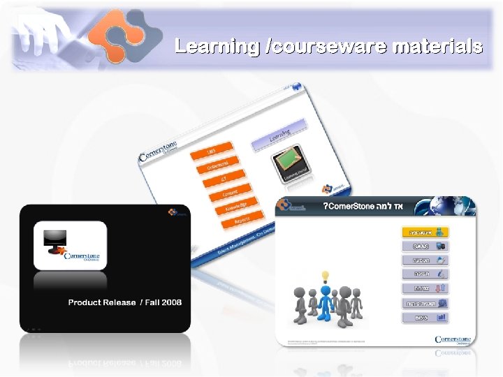 Learning /courseware materials 
