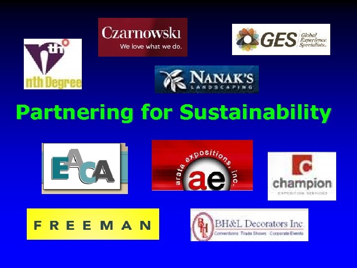 Partnering for Sustainability 