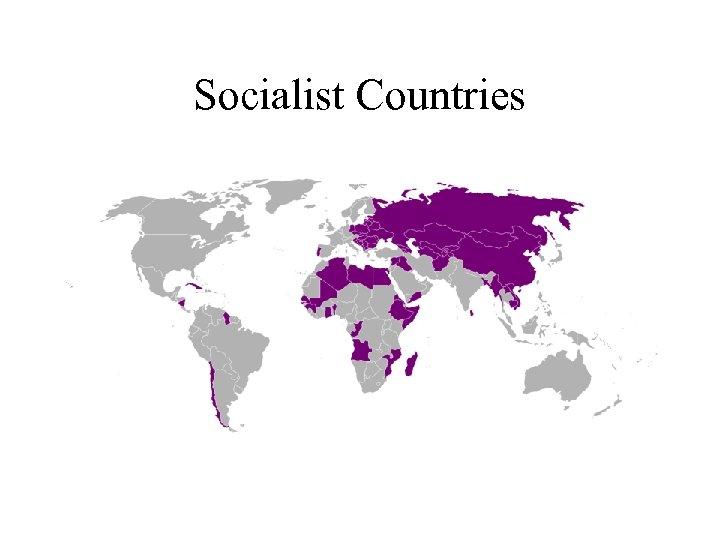 Socialist Countries 