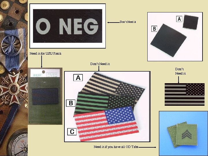 Don’t Need it for USU Patch Don’t Need it if you have all OD