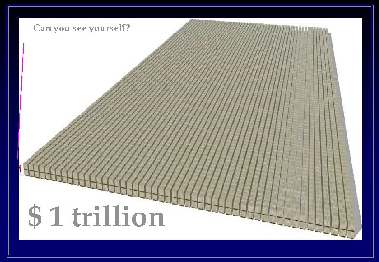 Can you see yourself? $ 1 trillion 