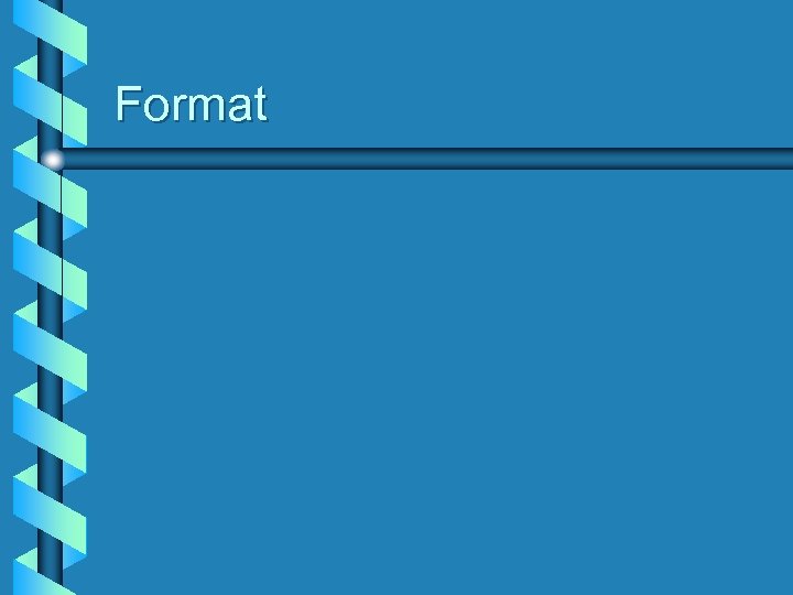 Format 