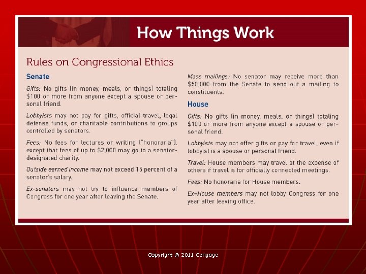 Copyright © 2011 Cengage 