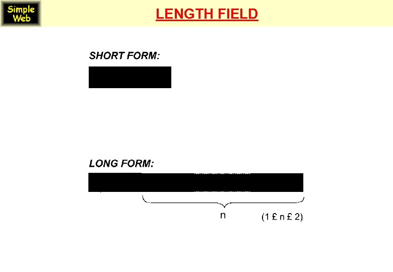 LENGTH FIELD 