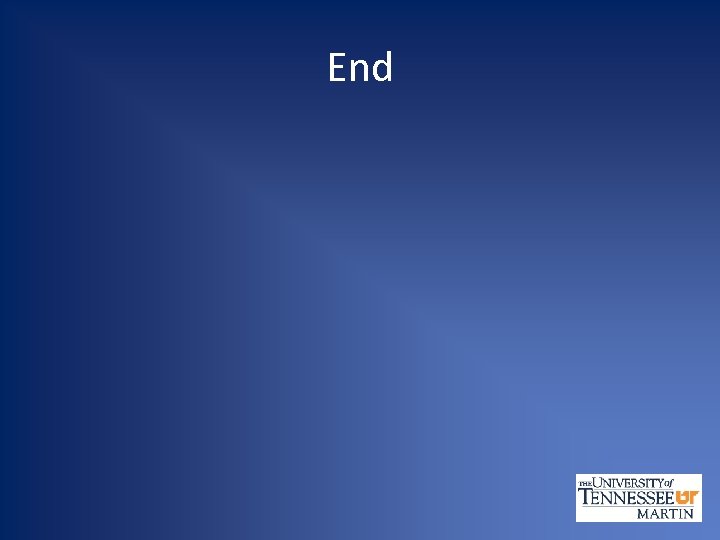 End 