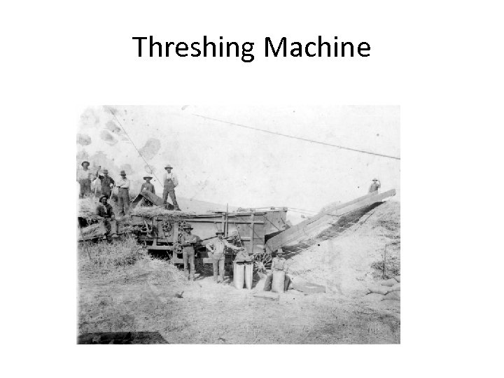 Threshing Machine 