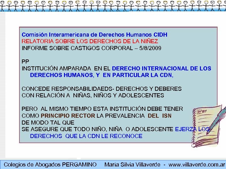 Comisión Interamericana de Derechos Humanos CIDH RELATORIA SOBRE LOS DERECHOS DE LA NIÑEZ INFORME