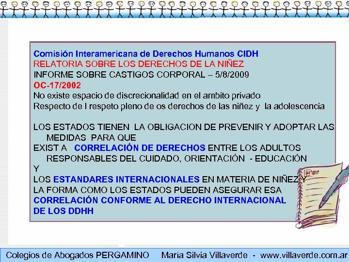 Comisión Interamericana de Derechos Humanos CIDH RELATORIA SOBRE LOS DERECHOS DE LA NIÑEZ INFORME