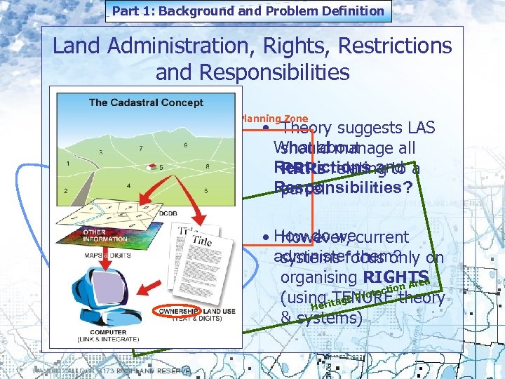 Part 1: Background and Problem Definition Land Administration, Rights, Restrictions and Responsibilities Mining Lease