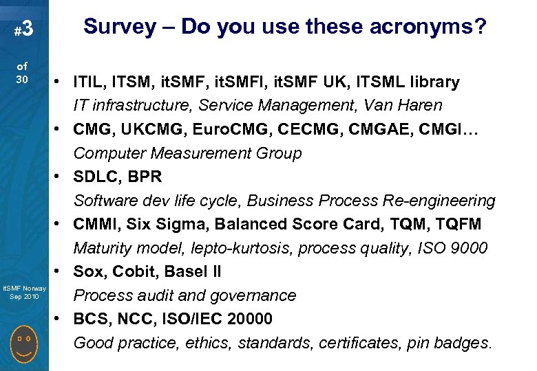 # 3 of 30 Capacity Management for Virtual Systems it. SMF Norway Master Sep