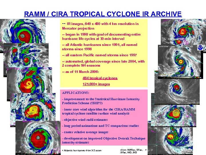 RAMM / CIRA TROPICAL CYCLONE IR ARCHIVE -- IR images, 640 x 480 with