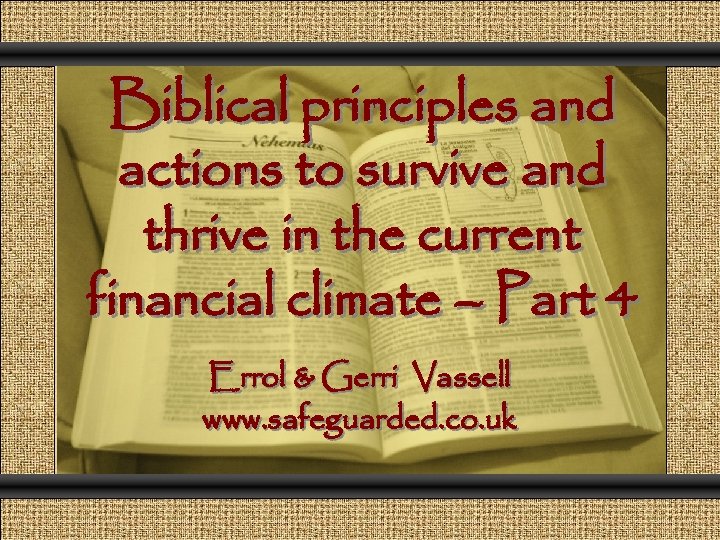 Comunicación y Gerencia Biblical principles and actions to survive and thrive in the current