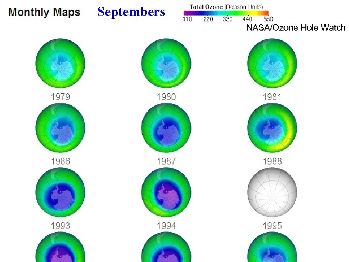 Septembers NASA/Ozone Hole Watch 22 