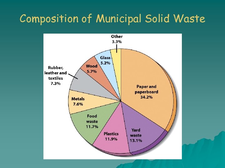 Composition of Municipal Solid Waste 