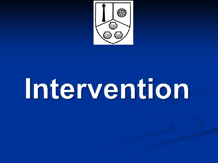 Intervention 