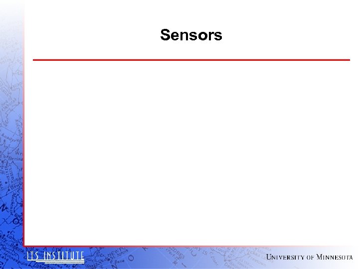 Sensors 