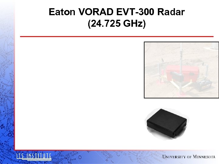 Eaton VORAD EVT-300 Radar (24. 725 GHz) 
