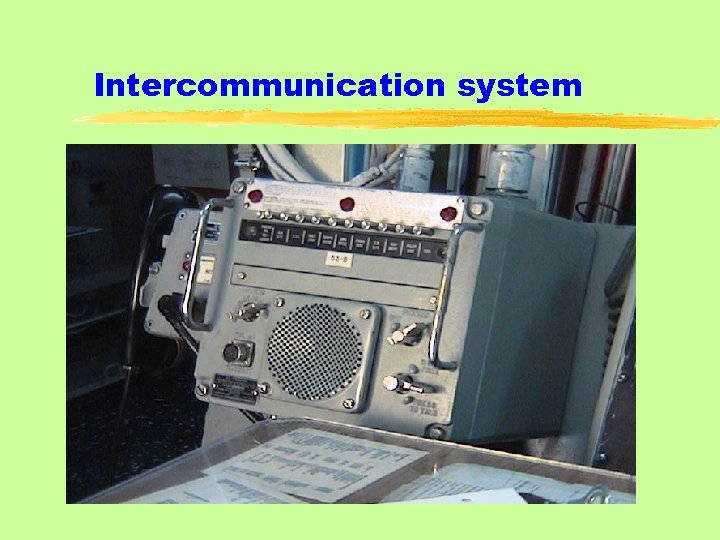 Intercommunication system 