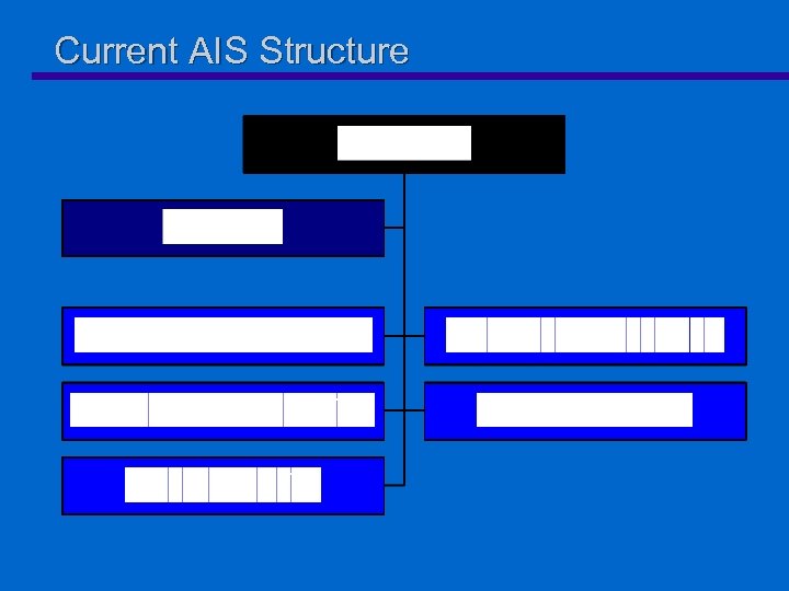 Current AIS Structure 