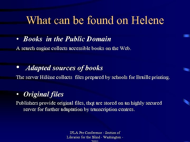 What can be found on Helene • Books in the Public Domain A search