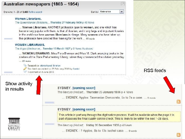 RSS feeds Show activity in results 28 