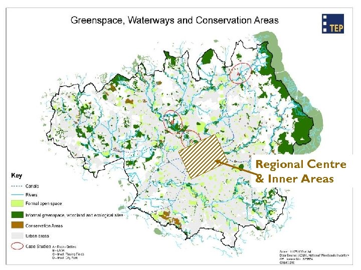 Regional Centre & Inner Areas 