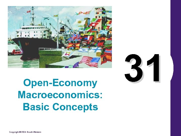 Open-Economy Macroeconomics: Basic Concepts Copyright © 2004 South-Western 31 