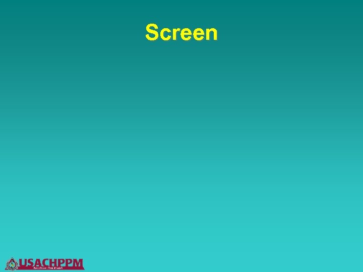 Screen 