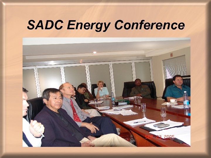SADC Energy Conference 