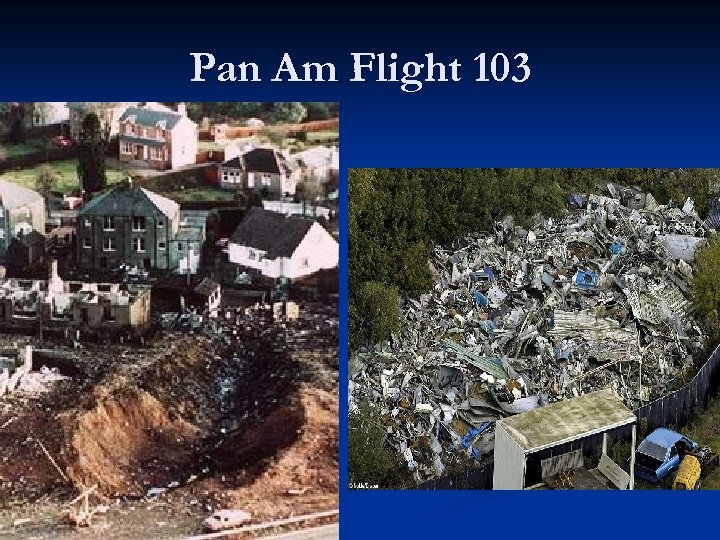 Pan Am Flight 103 