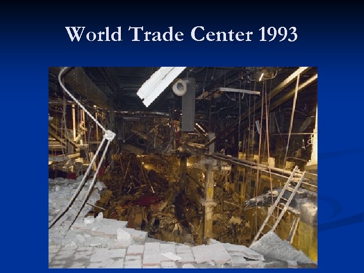 World Trade Center 1993 