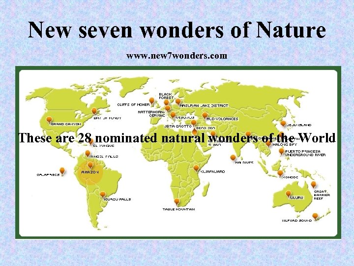 Seven Wonders of the World