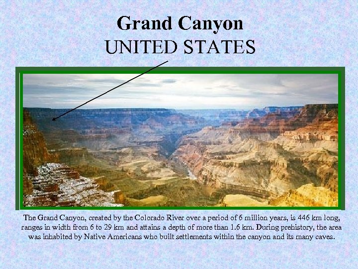 New Grand Canyon Nature seven wonders of UNITED STATES www. new 7 wonders. com