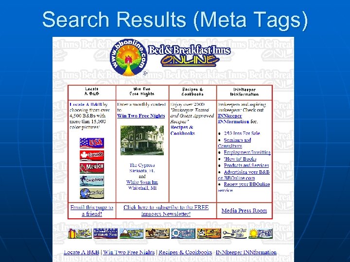 Search Results (Meta Tags) 