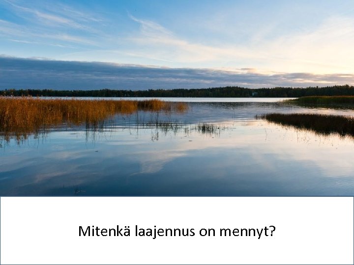 Dealer Management Meeting Finland‘ 13 Mitenkä laajennus on mennyt? 