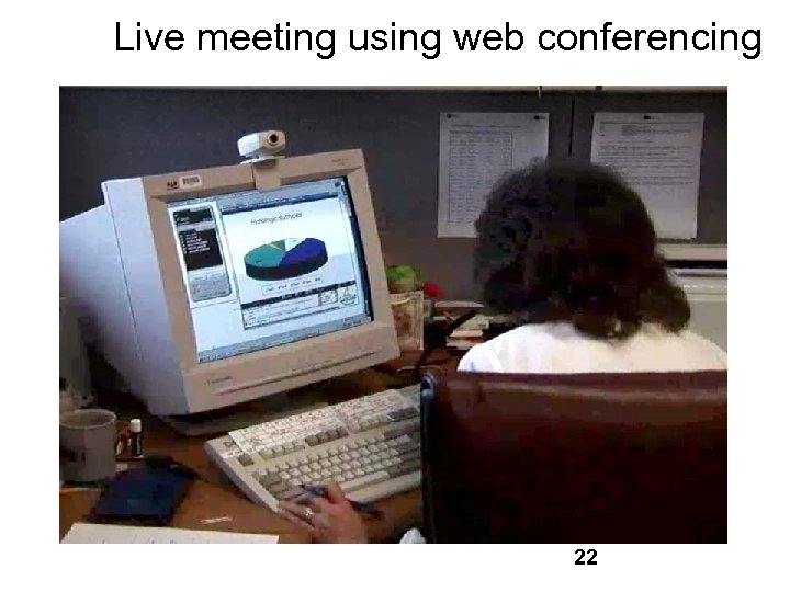 Live meeting using web conferencing 22 