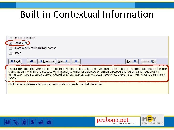 Built-in Contextual Information 