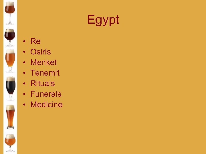 Egypt • • Re Osiris Menket Tenemit Rituals Funerals Medicine 