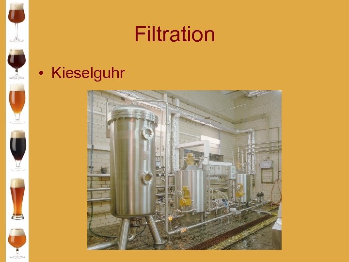 Filtration • Kieselguhr 