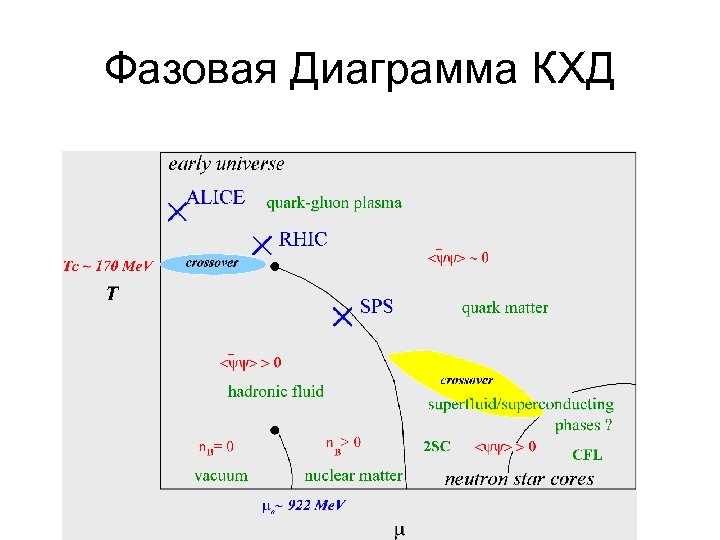 Фазовая Диаграмма КХД 