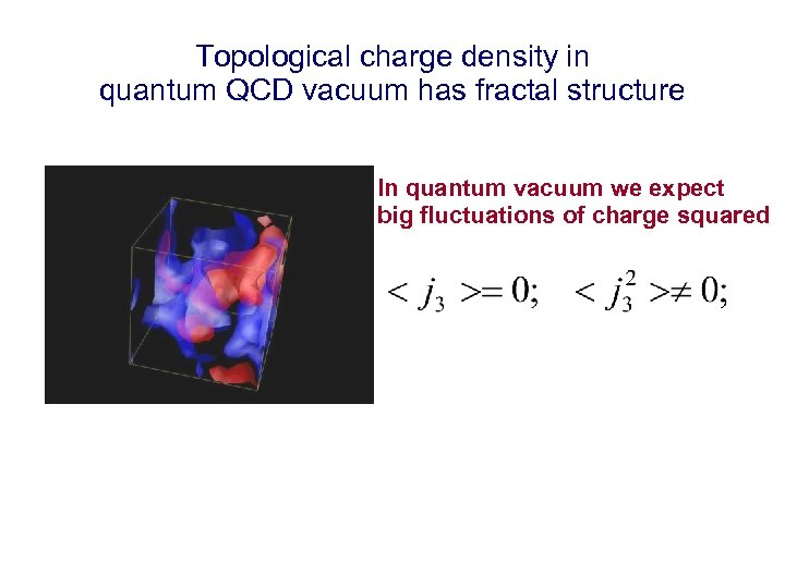 Topological charge density in quantum QCD vacuum has fractal structure In quantum vacuum we