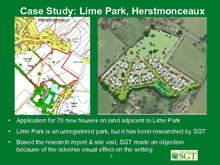 Case Study: Lime Park, Herstmonceaux • Application for 70 new houses on land adjacent