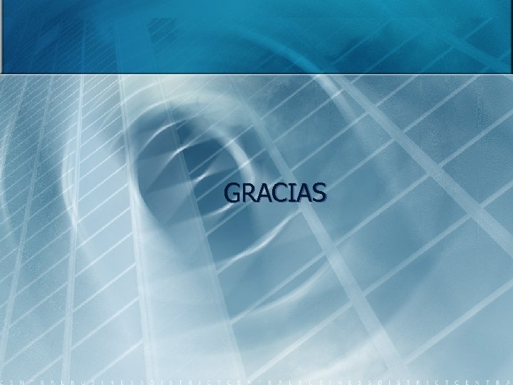 GRACIAS 