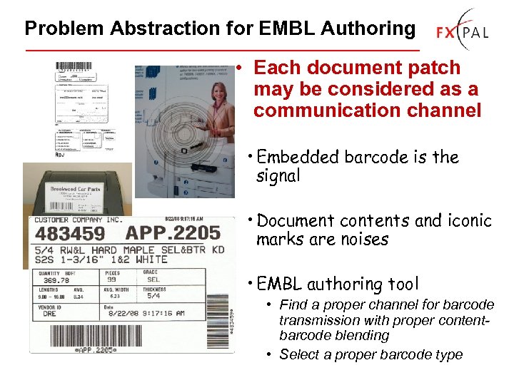 Problem Abstraction for EMBL Authoring • Each document patch may be considered as a