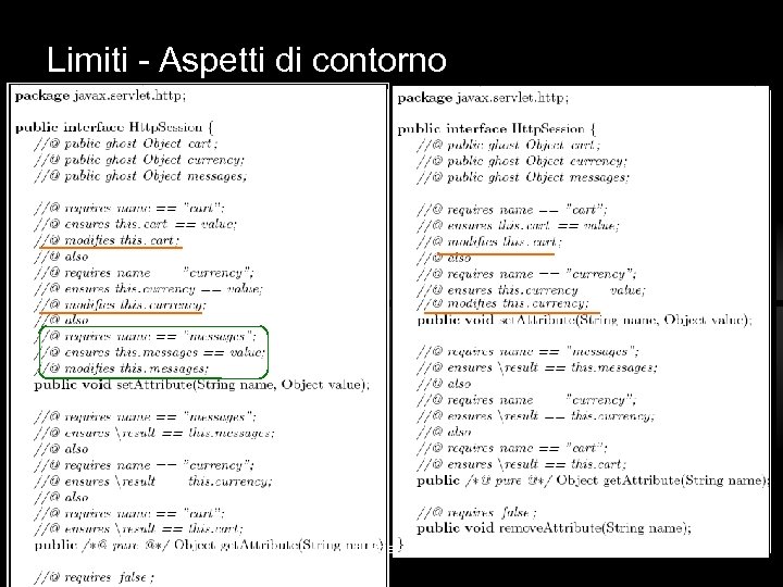 Limiti - Aspetti di contorno A. Dal Pos - R. Marcon 