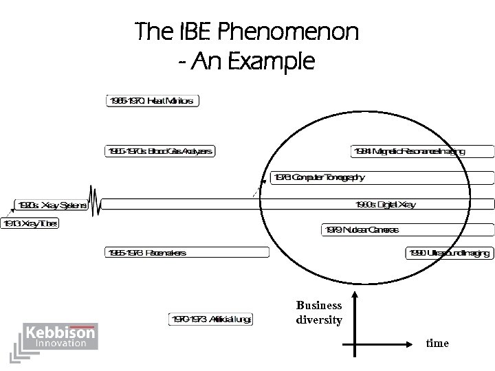 The IBE Phenomenon - An Example Business diversity time 