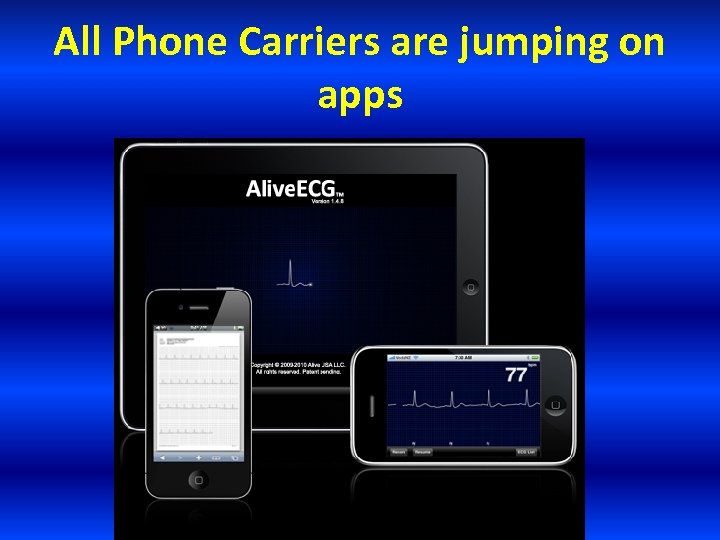 All Phone Carriers are jumping on apps 