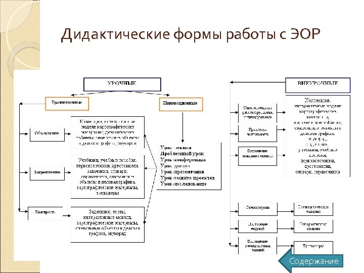 Форма дидактической системы