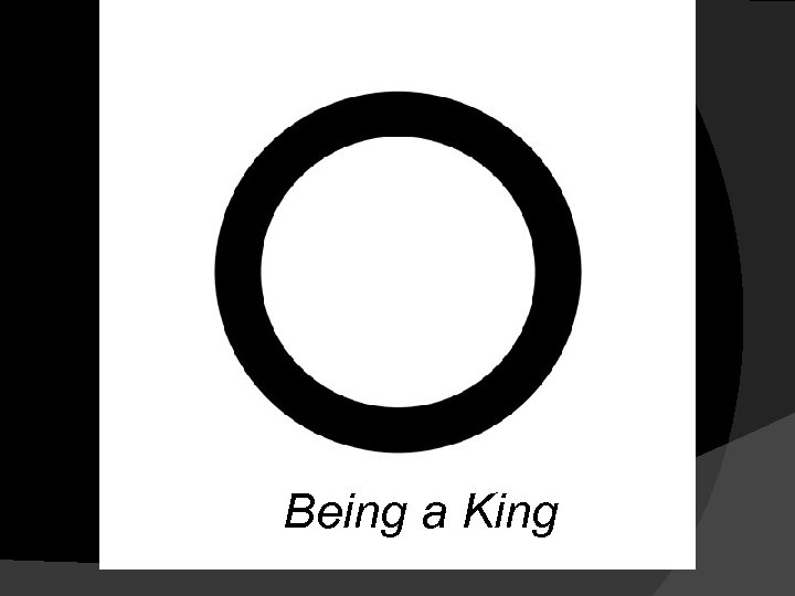 Being a King 