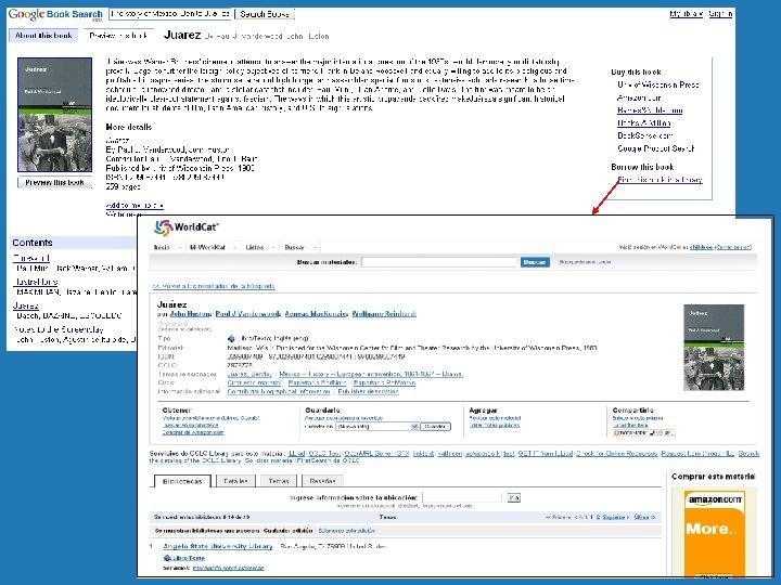 Google Book Search links to World. Cat. org 